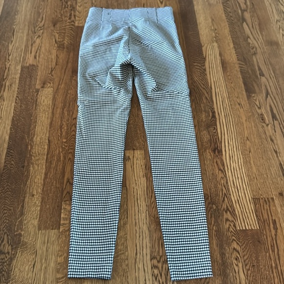 Zara Women’s Black & White Checkered Pant’s Size Small - Picture 6 of 8